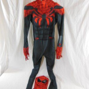 Spider-Man Bodysuit Mask Kids XS Costume Zentai
